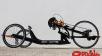 Oracing NAT-R Liegebike Liegerad Rennrad schwarz,gold-eloxiert